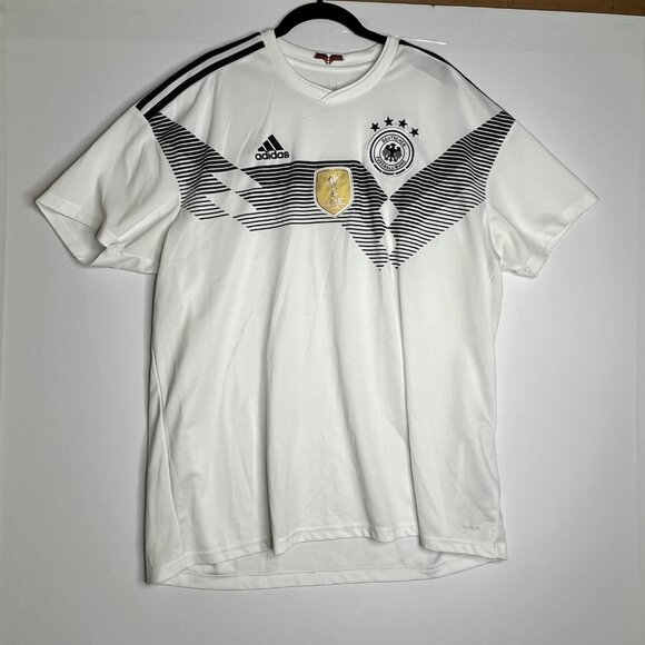 Adidas Mens Germany National Team 2018 FIFA World Cup Winner Jersey 2XL White - Picture 1 of 4
